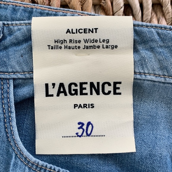 L’Agence Alicent High Rise Wide Leg NWT - Picture 10 of 15